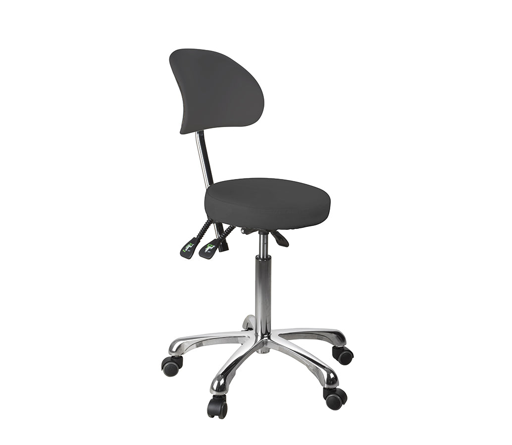 1025B Adjustable Round Beauty Stool