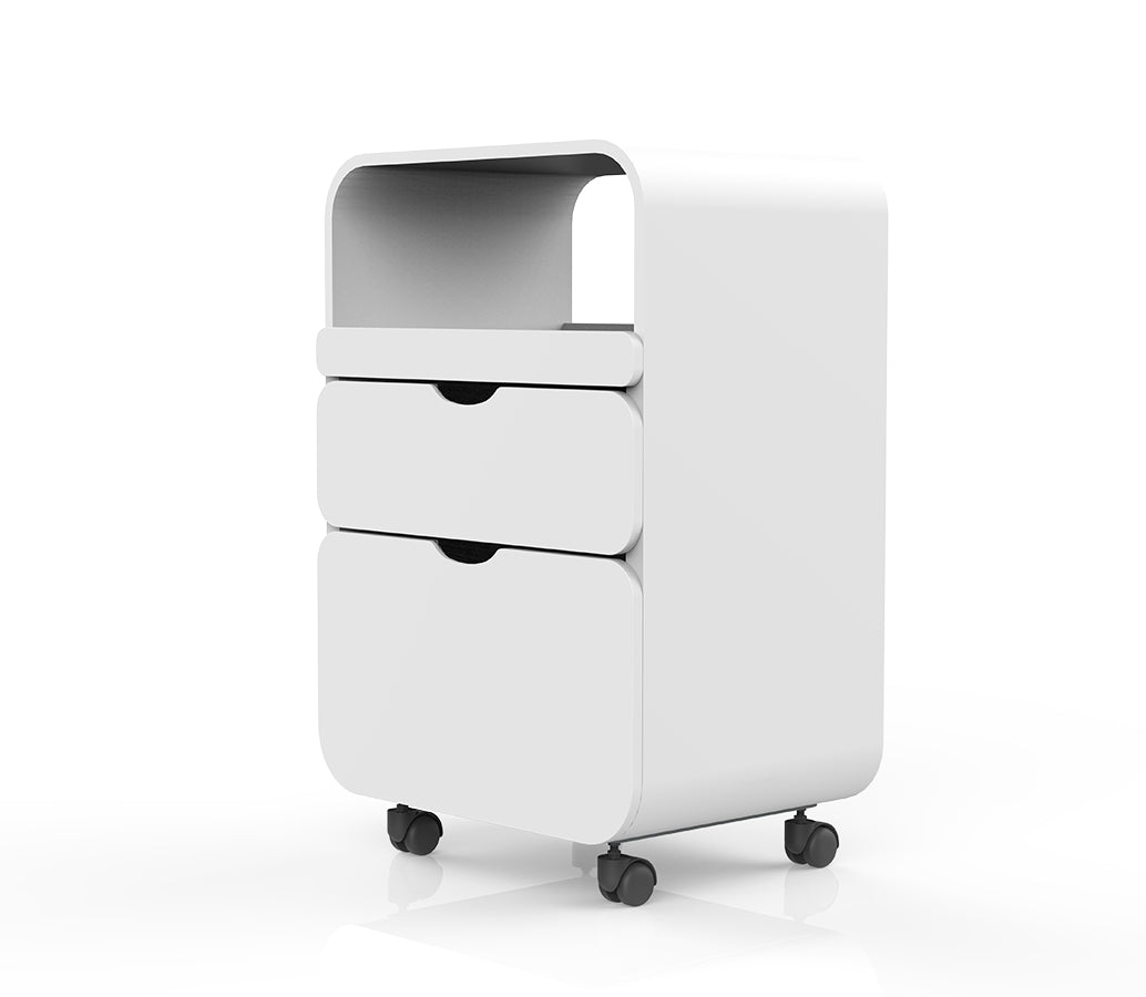 Professional 3-Tier Beauty Trolley 1064 - High-Mobility Salon Organizer
