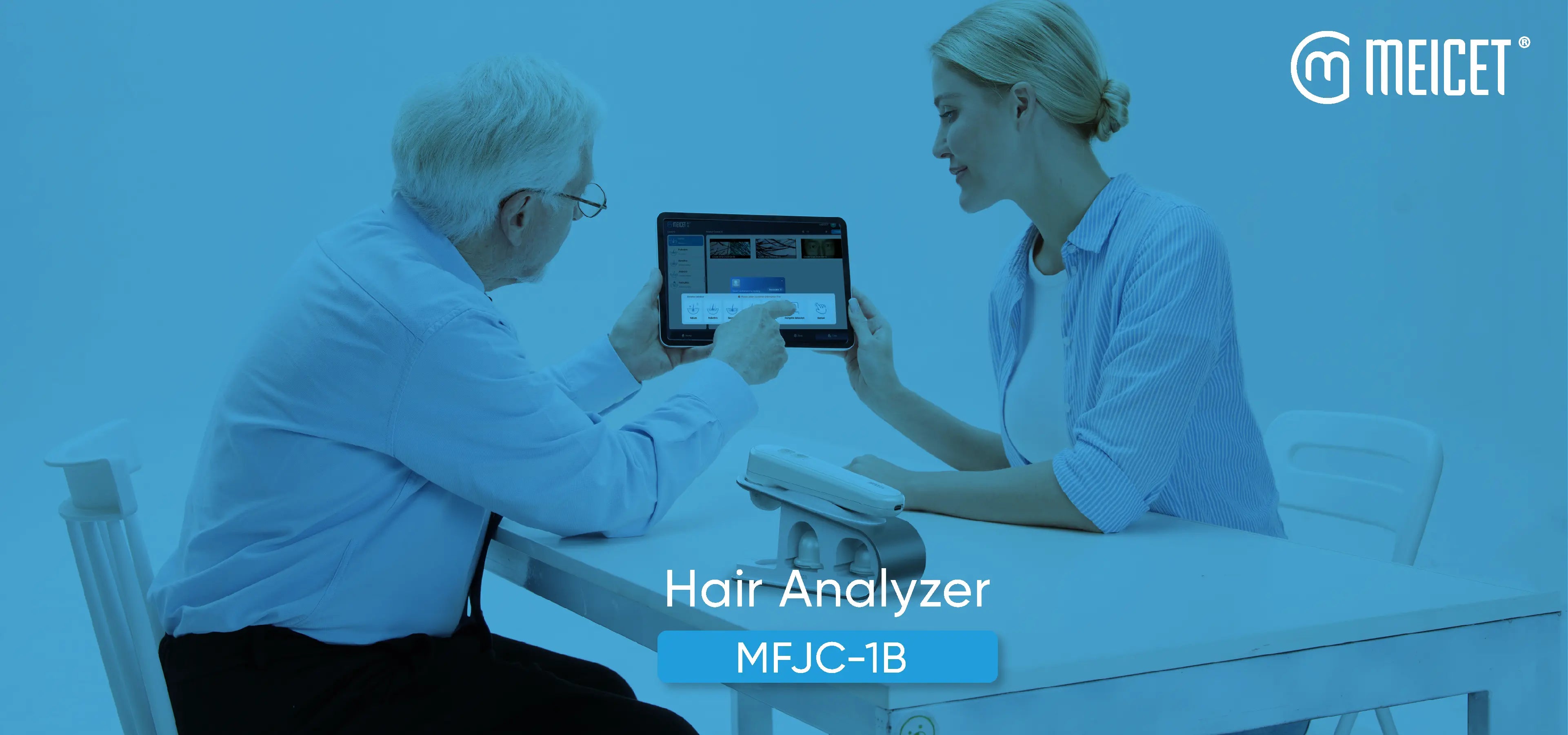 Meicet MFJC-1B — Advanced AI Trichoscopy & Scalp Analysis System