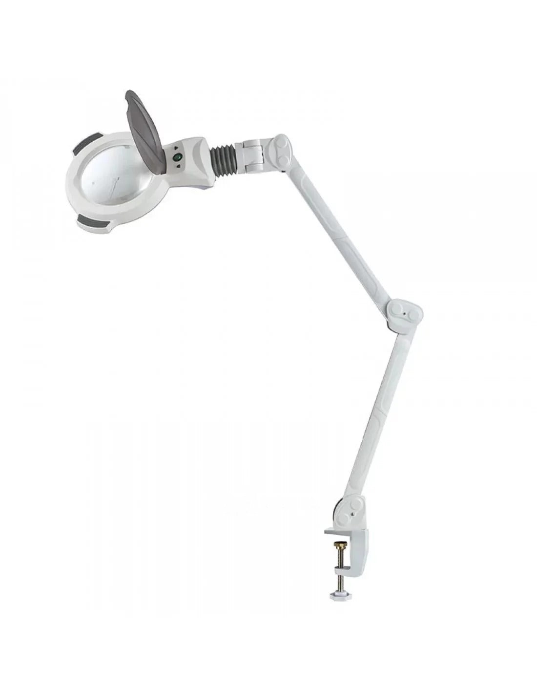 Lampa LED z lupą Lyra 3 dioptrie z uchwytem stołowym