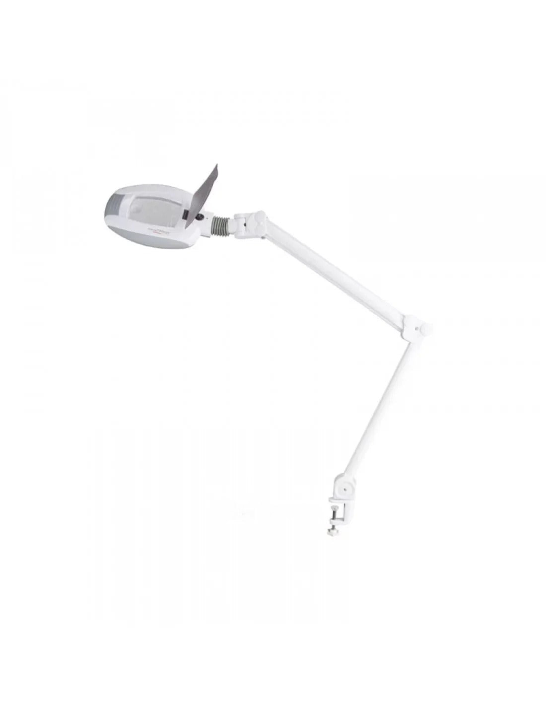 Lampa LED z lupą Rigel 3 - 5 dioptrii z uchwytem stołowym