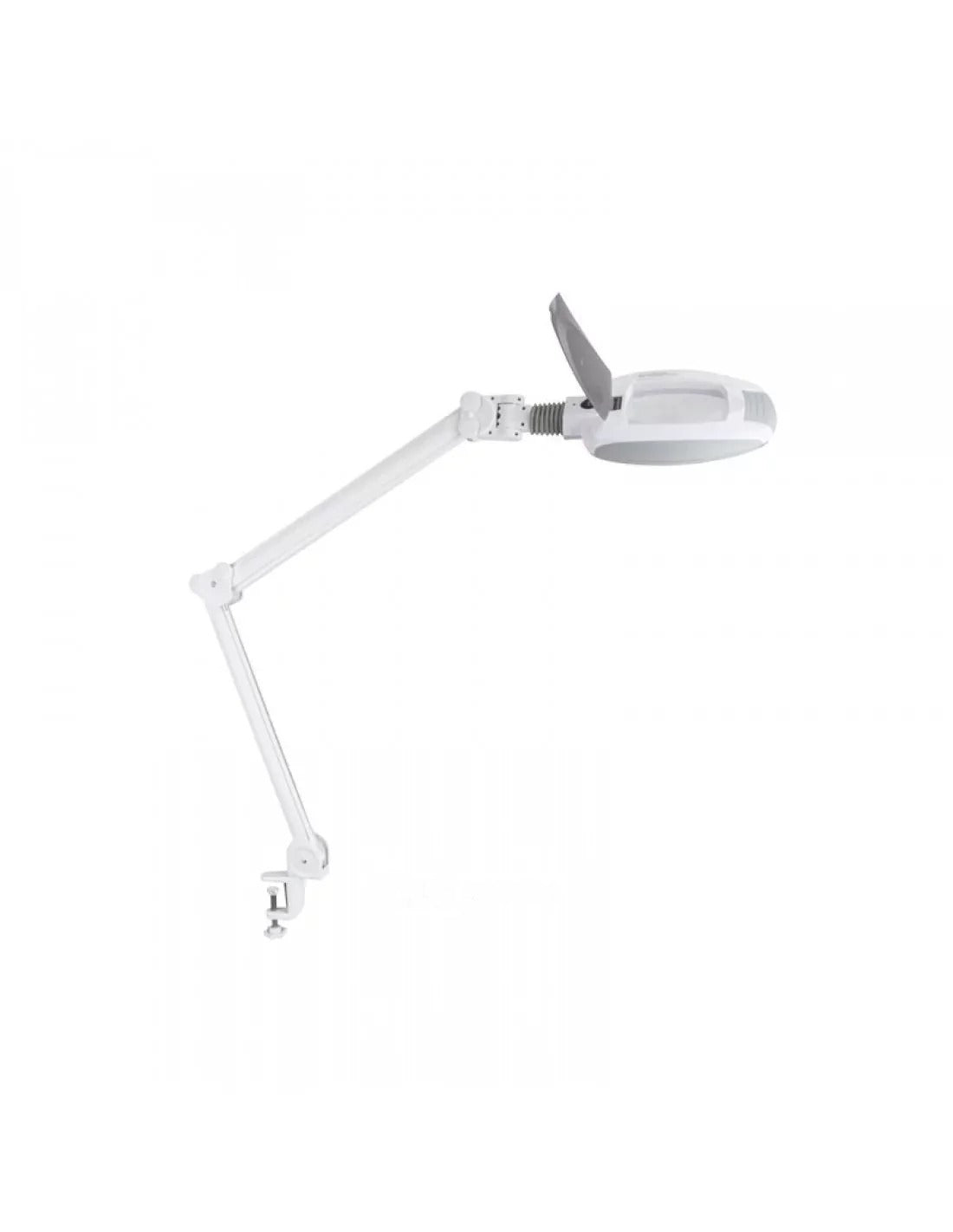Lampa LED z lupą Rigel 3 - 5 dioptrii z uchwytem stołowym