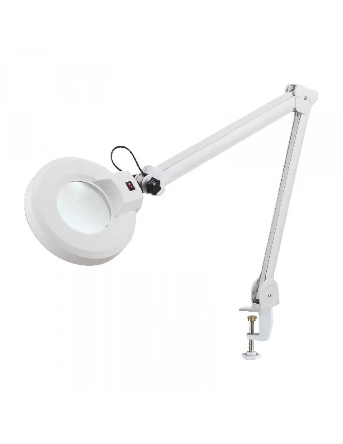 Lampa z lupą Vega 3 dioptriez uchwytem stołowym
