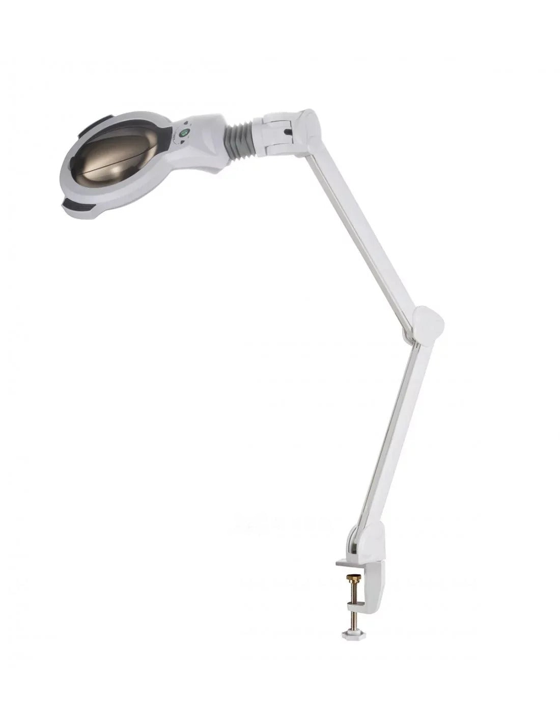 Lampa LED z lupą Nova 3 dioptrie z uchwytem stołowym