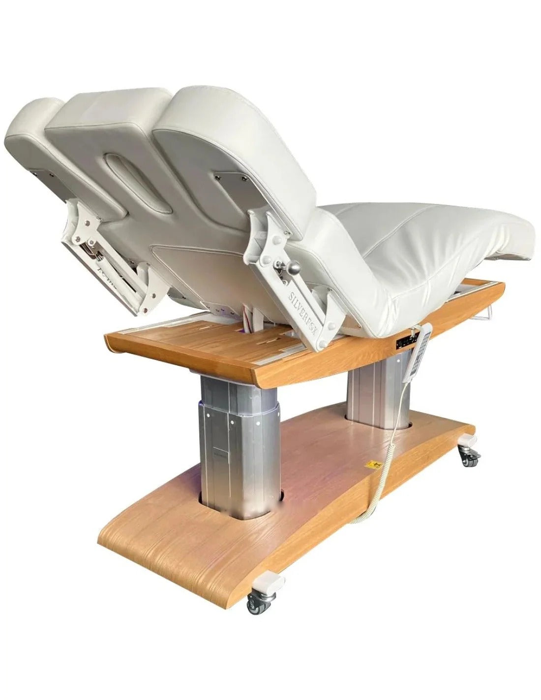 Elektryczna leżanka SPA Hazel PLUS E4 – teak/biały