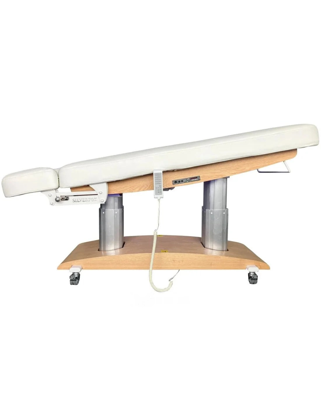 Elektryczna leżanka SPA Hazel PLUS E4 – teak/biały