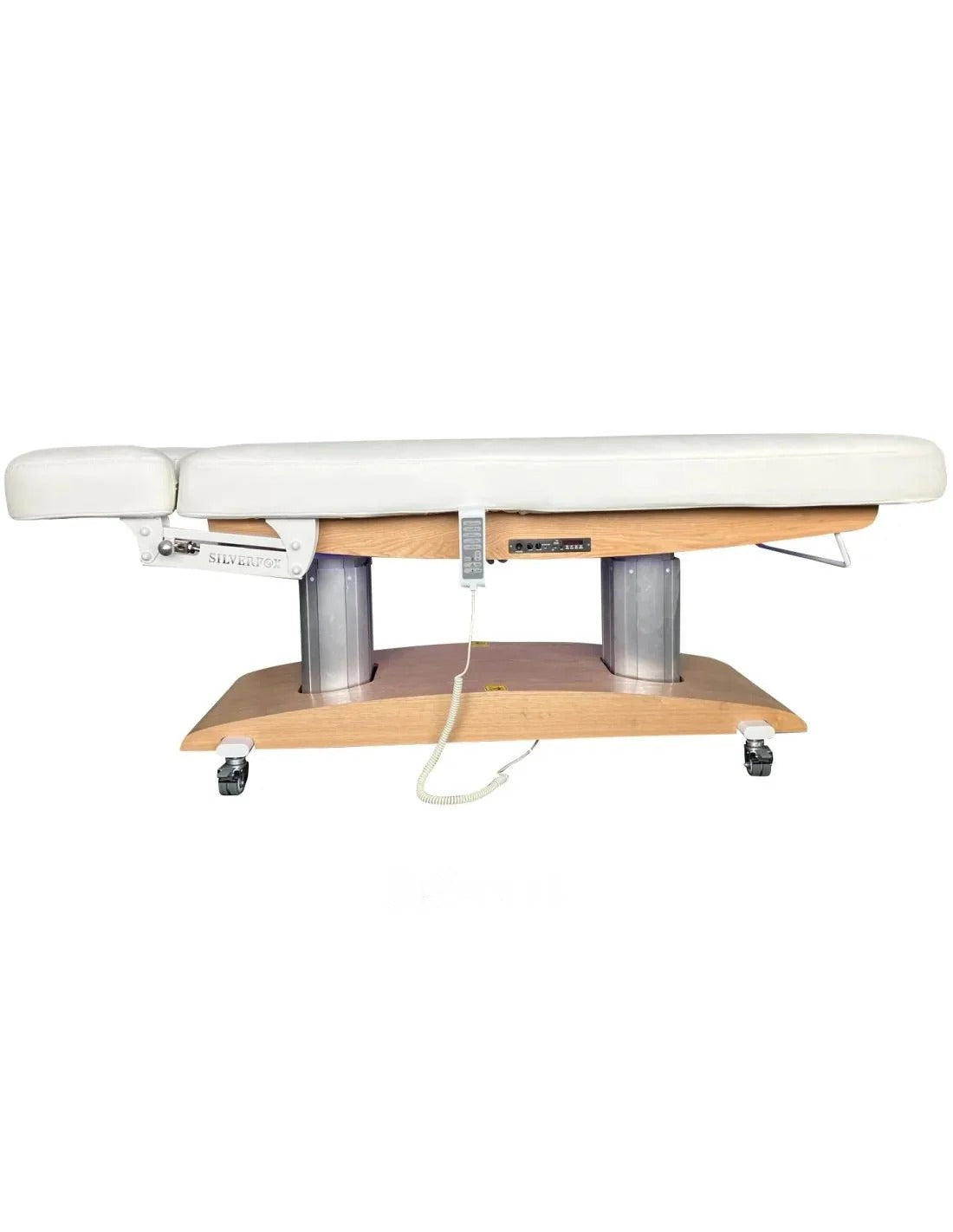 Elektryczna leżanka SPA Hazel PLUS E4 – teak/biały