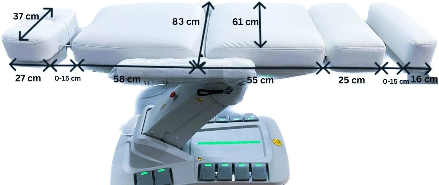 Elektryczny fotel kosmetyczny Moss DELUX PLUS E4