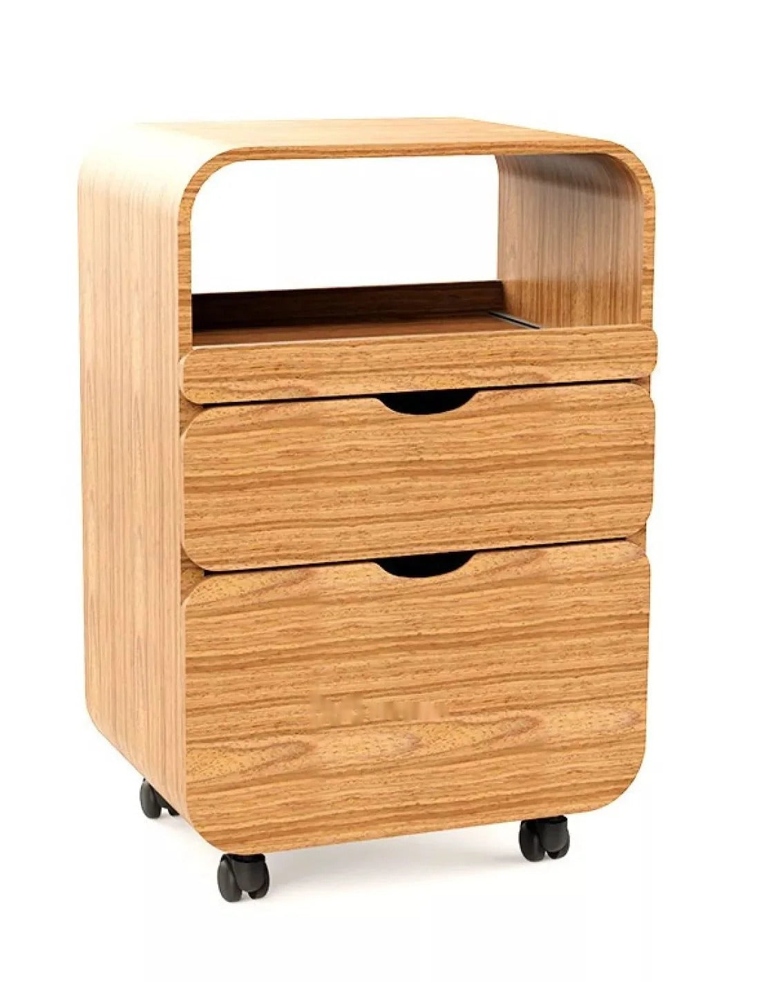 Stolik kosmetyczny Iota - teak