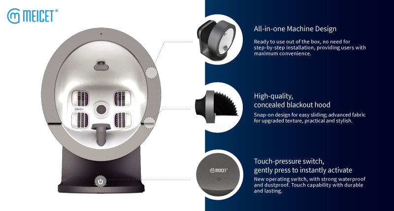 Meicet Pro-A AI Skin Imaging Analyzer — Advanced 3D Facial Diagnostic System for Medical & Aesthetic Clinics